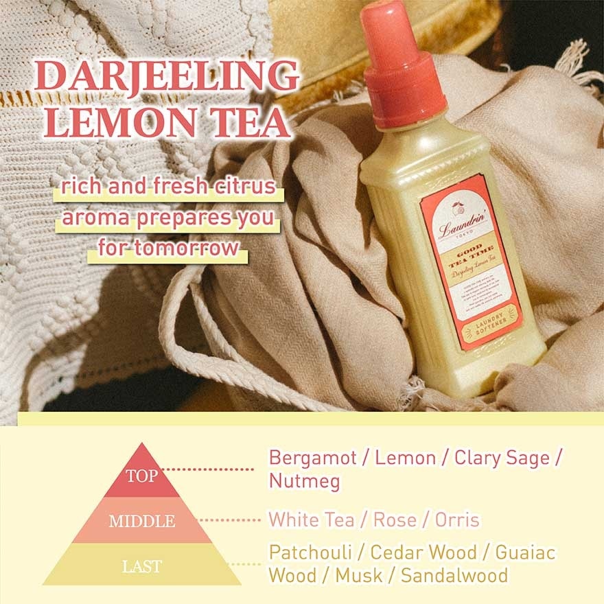 Laundry Softener Darjeeling Lemon Tea 600ml