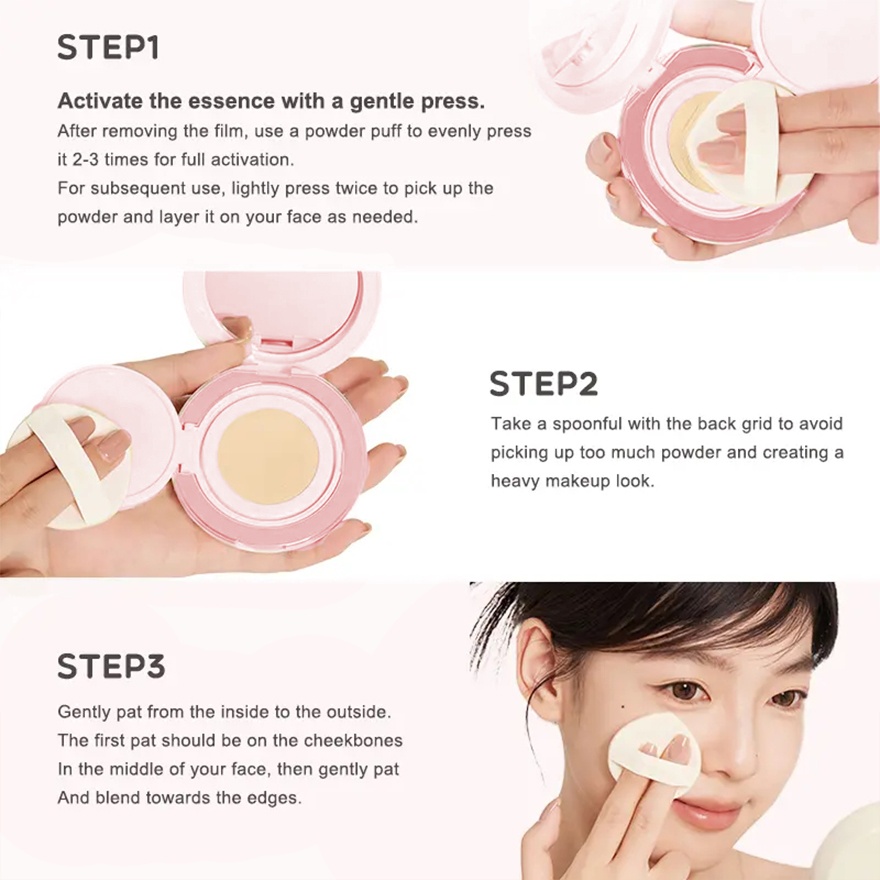 Fresh Matte Cushion Warm Beige