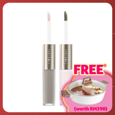 JUDYDOLL Liquid Highlighter & Contour Duo 01 Cool Tone