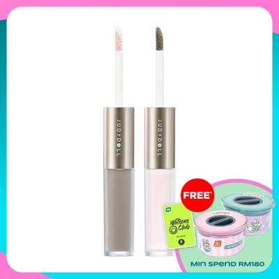 JUDYDOLL Liquid Highlighter & Contour Duo 01 Cool Tone