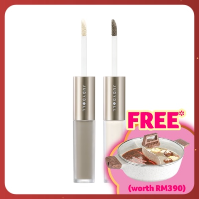 JUDYDOLL Liquid Highlighter & Contour Duo 02 Warm Tone