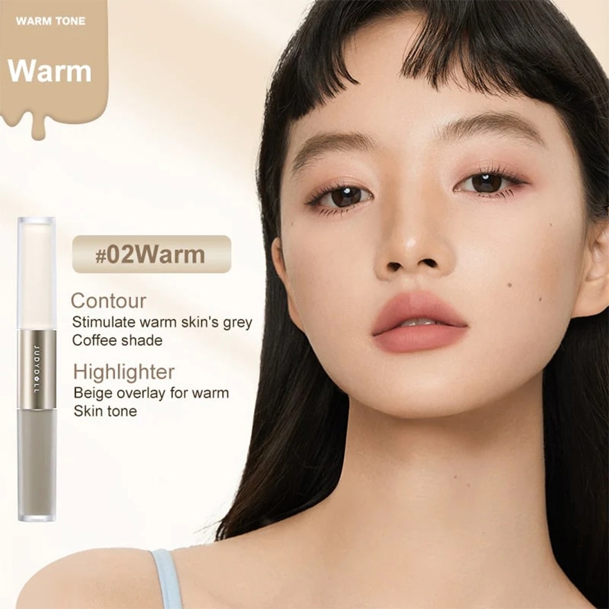Liquid Highlighter & Contour Duo 02 Warm Tone