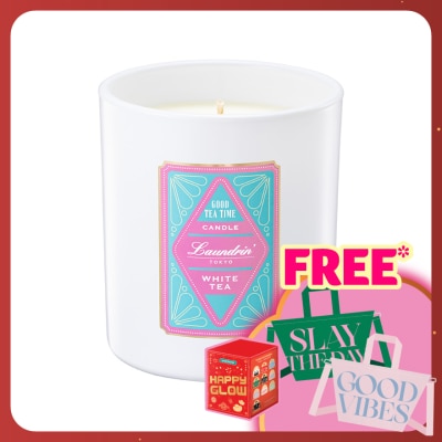 LAUNDRIN Aroma Candle White Tea 180g
