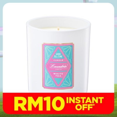 LAUNDRIN Aroma Candle White Tea 180g