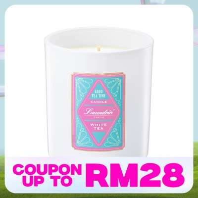 LAUNDRIN Aroma Candle White Tea 180g