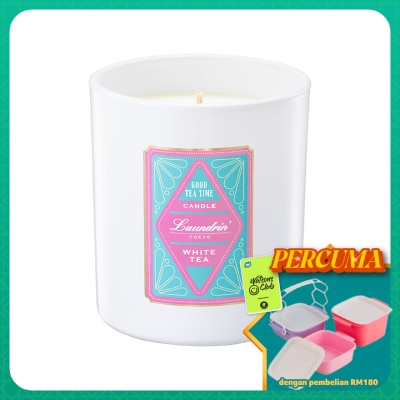 LAUNDRIN - Aroma Candle White Tea 180g