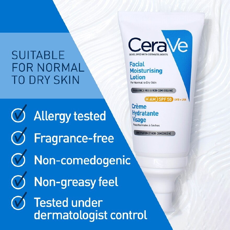 AM Face Moist SPF50 Lotion 52ml image