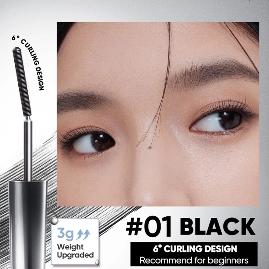 Curling Iron Mascara 01 Black