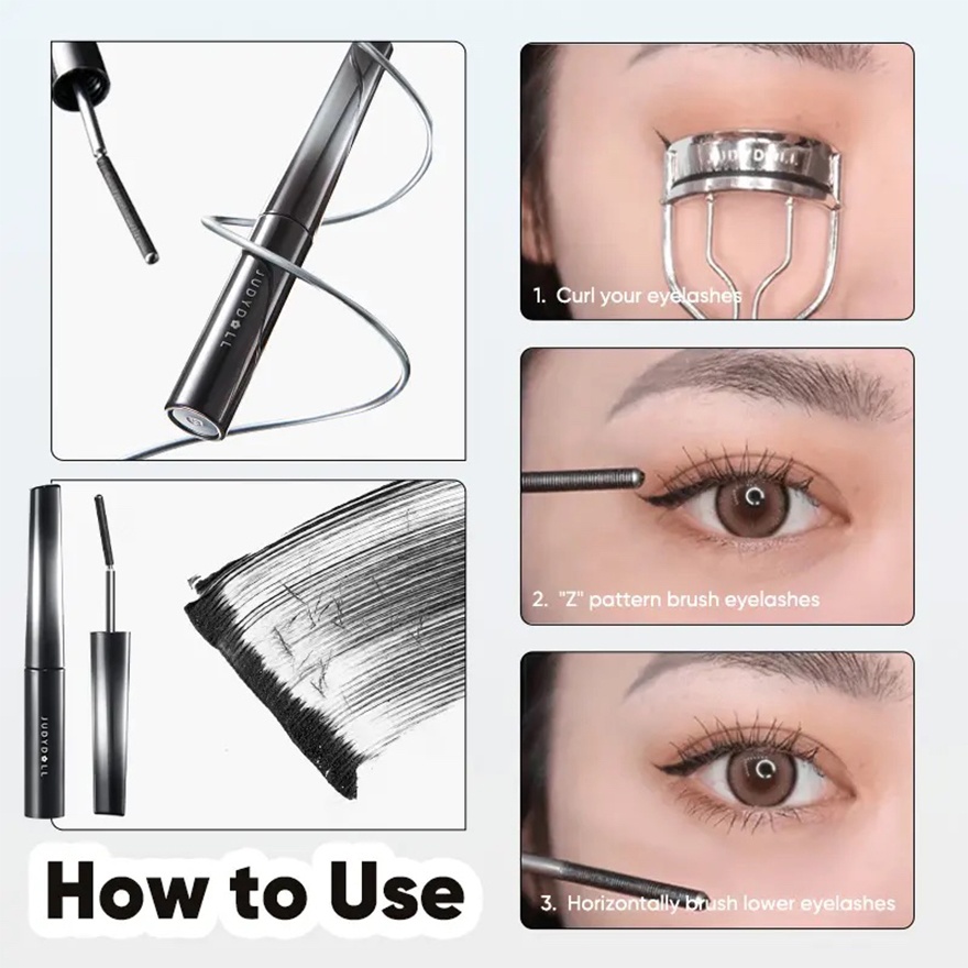 Fine Curling Iron Mascara 01 Black