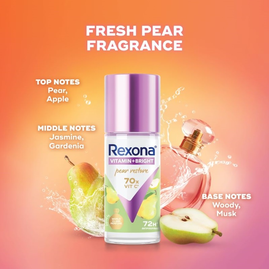 Vitamin Bright Pear Restore Roll On Deo 45ml