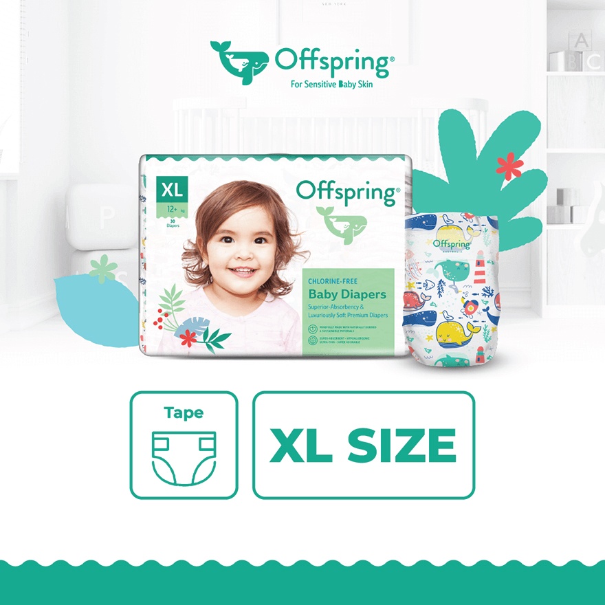 Fashion Tape Diapers Xl30