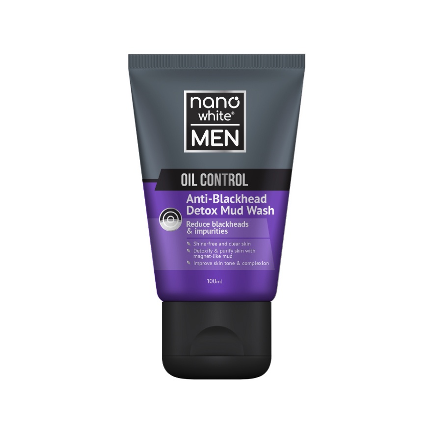 Oil Control Anti-Blackhead Detox Mud Wash 100ml
