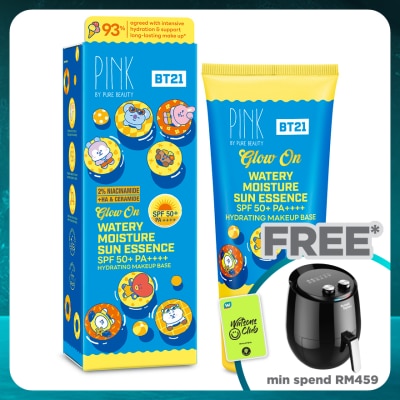 PINK BY PURE BEAUTY Glow On Watery Moisture Sun Essence SPF50+ PA++++ 50ml