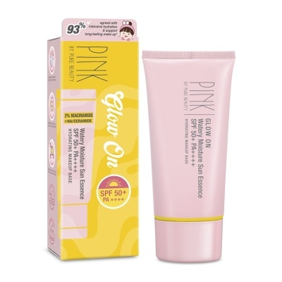 PINK BY PURE BEAUTY Glow On Watery Moisture Sun Essence SPF50+ PA++++ 50ml