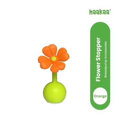 HAAKAA Breastpump Orange Flower Stopper 1 pc