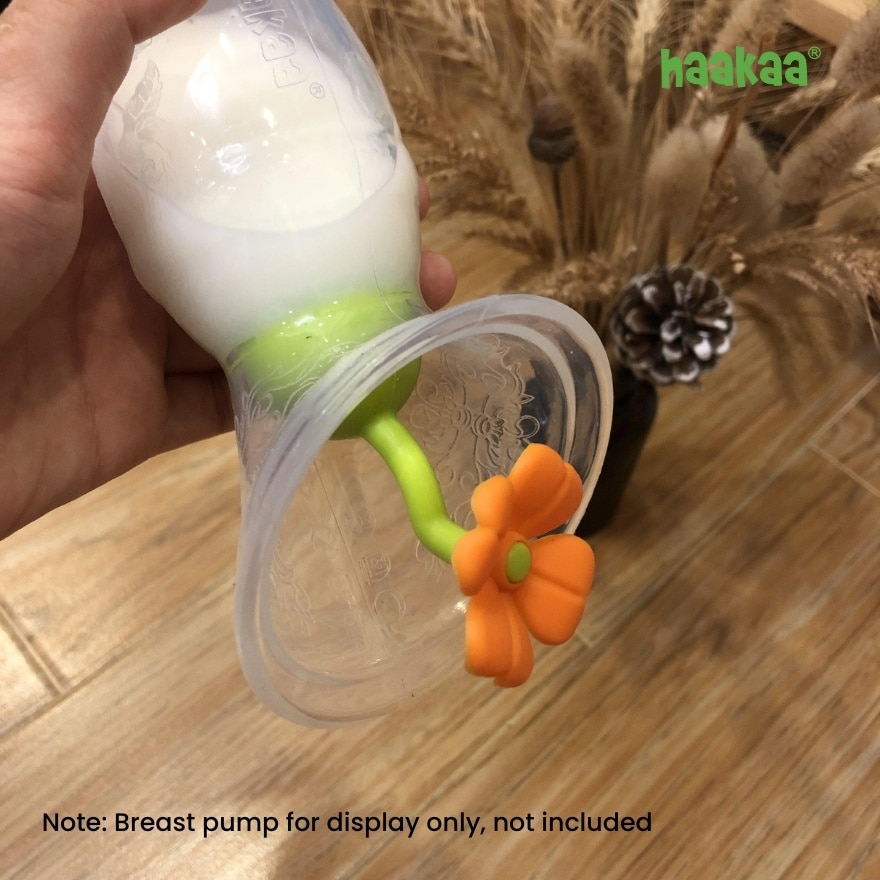 Breastpump Orange Flower Stopper 1 pc