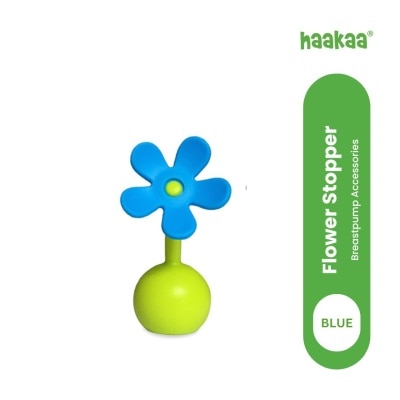 HAAKAA Breastpump Blue Flower Stopper 1 pc