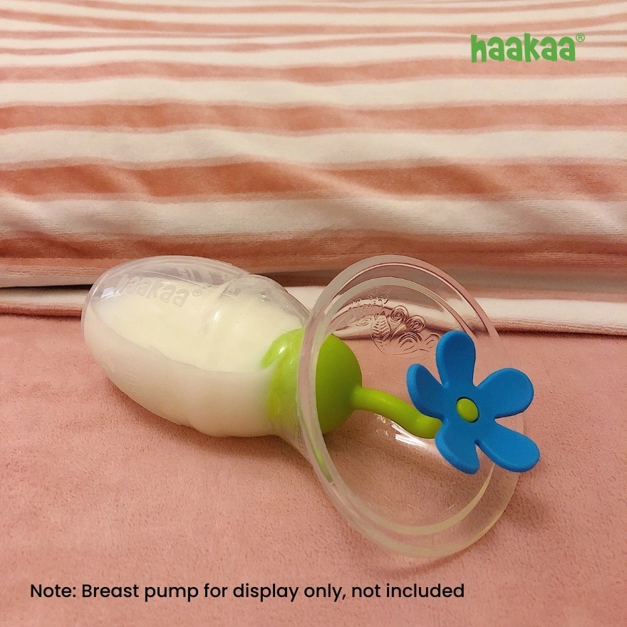 Breastpump Blue Flower Stopper 1 pc