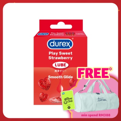 DUREX Durex Lube Strawberry 5mlX3s