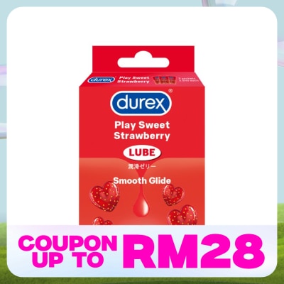 DUREX Durex Lube Strawberry 5mlX3s