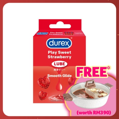 DUREX Durex Lube Strawberry 5mlX3s