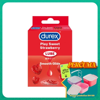 DUREX - Durex Lube Strawberry 5mlX3s