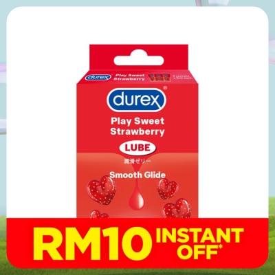 DUREX Durex Lube Strawberry 5mlX3s