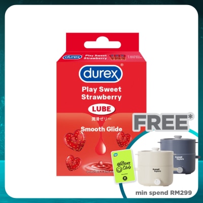 DUREX Durex Lube Strawberry 5mlX3s