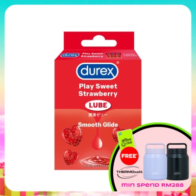 DUREX - Durex Lube Strawberry 5mlX3s