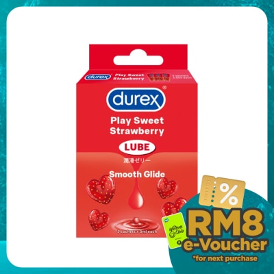 DUREX Durex Lube Strawberry 5mlX3s