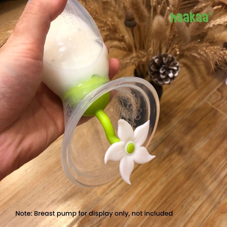 Breastpump White Flower Stopper 1 pc