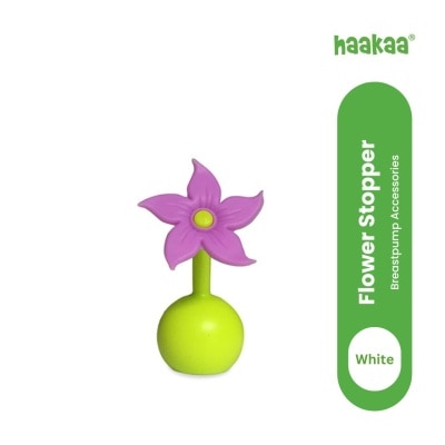 HAAKAA Breastpump Purple Flower Stopper 1 pc
