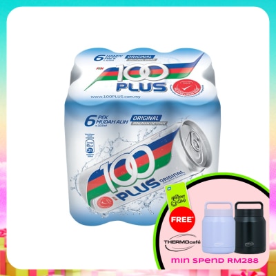 100PLUS - Original Carbonated Isotonic Electrolyte Drink 6x325ml