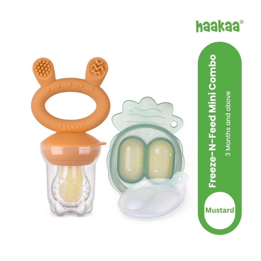 Freeze N Feed Mini Combo Feeder and Mini Tray Mustard