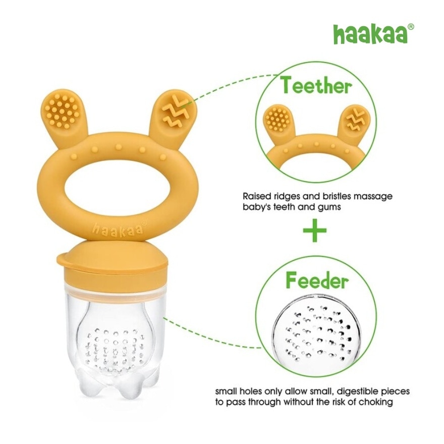Freeze N Feed Mini Combo Feeder and Mini Tray Mustard
