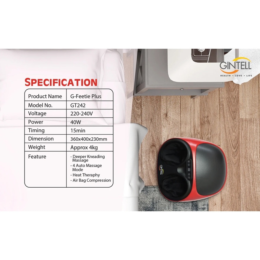 G Feetie Plus Foot Massager GT242