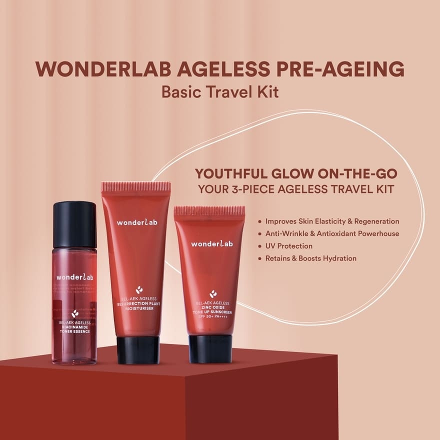 Ageless Basic Travel Kit Packed Set
