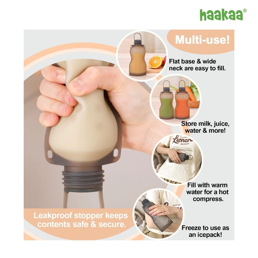 Silicone Milk Storage Bag (Twins Pack) 260ml