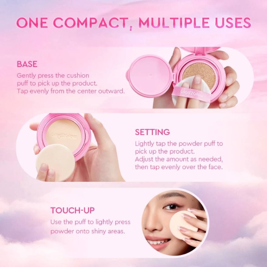 2-In-1 Perfect Pair Cushion Powder 05 Cinnamon 11g + 8g image