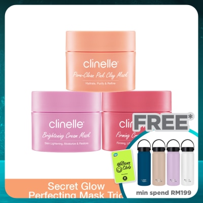 CLINELLE Secret Glow Perfecting Mask Trio
