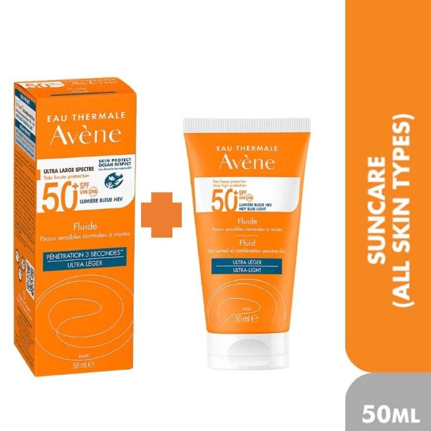 Very High Protection Fluid SPF 50+ 50ml x 2