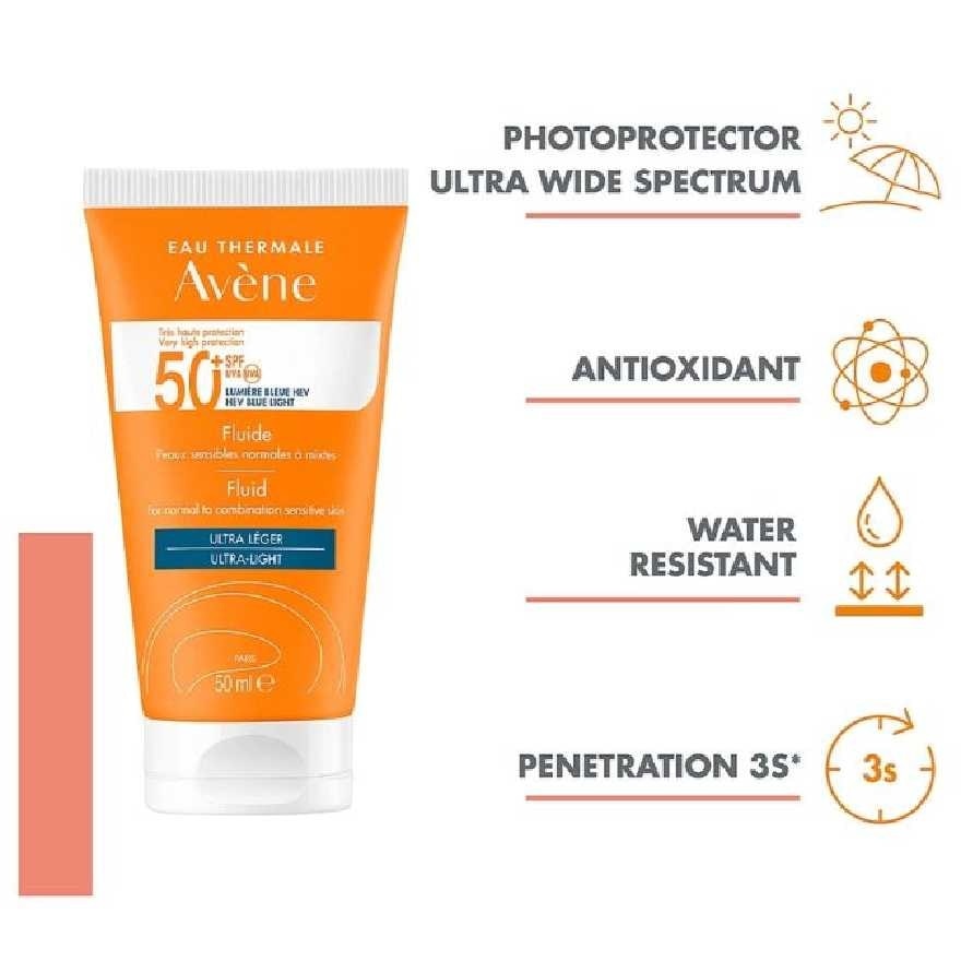 Very High Protection Fluid SPF 50+ 50ml x 2