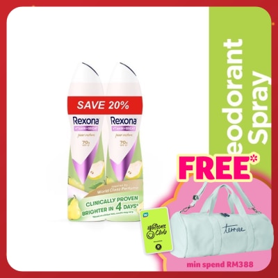 REXONA Vitamin Bright Pear Restore Spray Deo 2x135ml