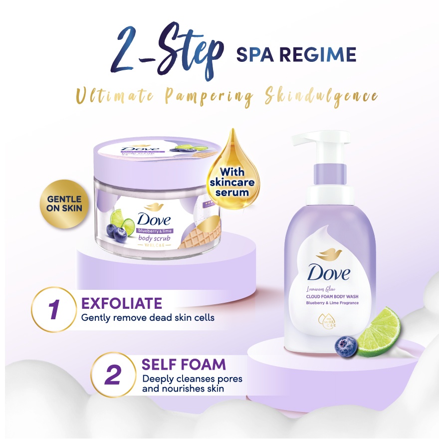 Body Scrub Blueberry & Lime 280gram image