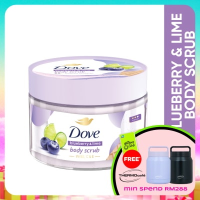 DOVE - Body Scrub Blueberry & Lime 280gram