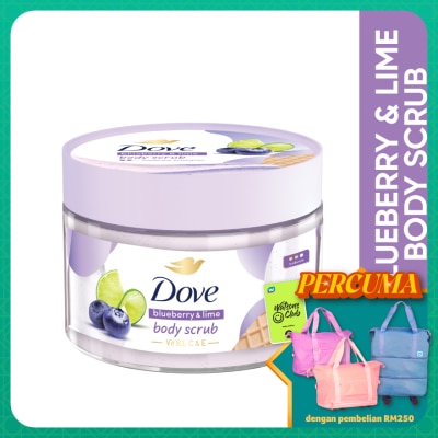DOVE - Body Scrub Blueberry & Lime 280gram