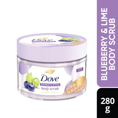 DOVE - Body Scrub Blueberry & Lime 280gram