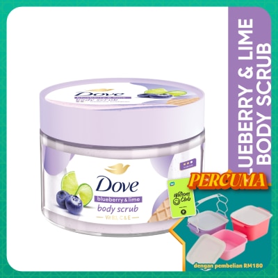DOVE - Body Scrub Blueberry & Lime 280gram
