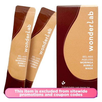 WONDERLAB Wonderlab Ageless Bel-Aek Moringa Bubble Mask Packed Set