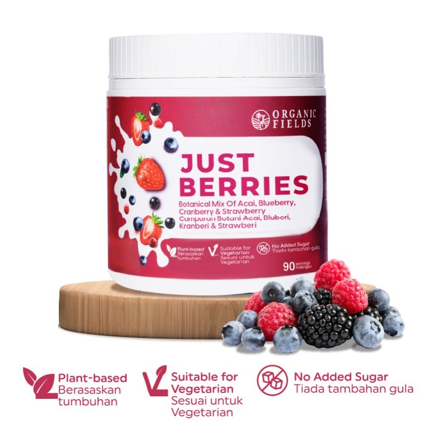 Superfoods Organic Just Berries 180g image